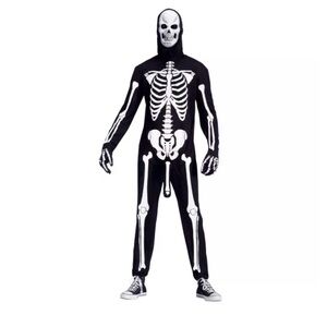 Skeleboner Costume - Black and White